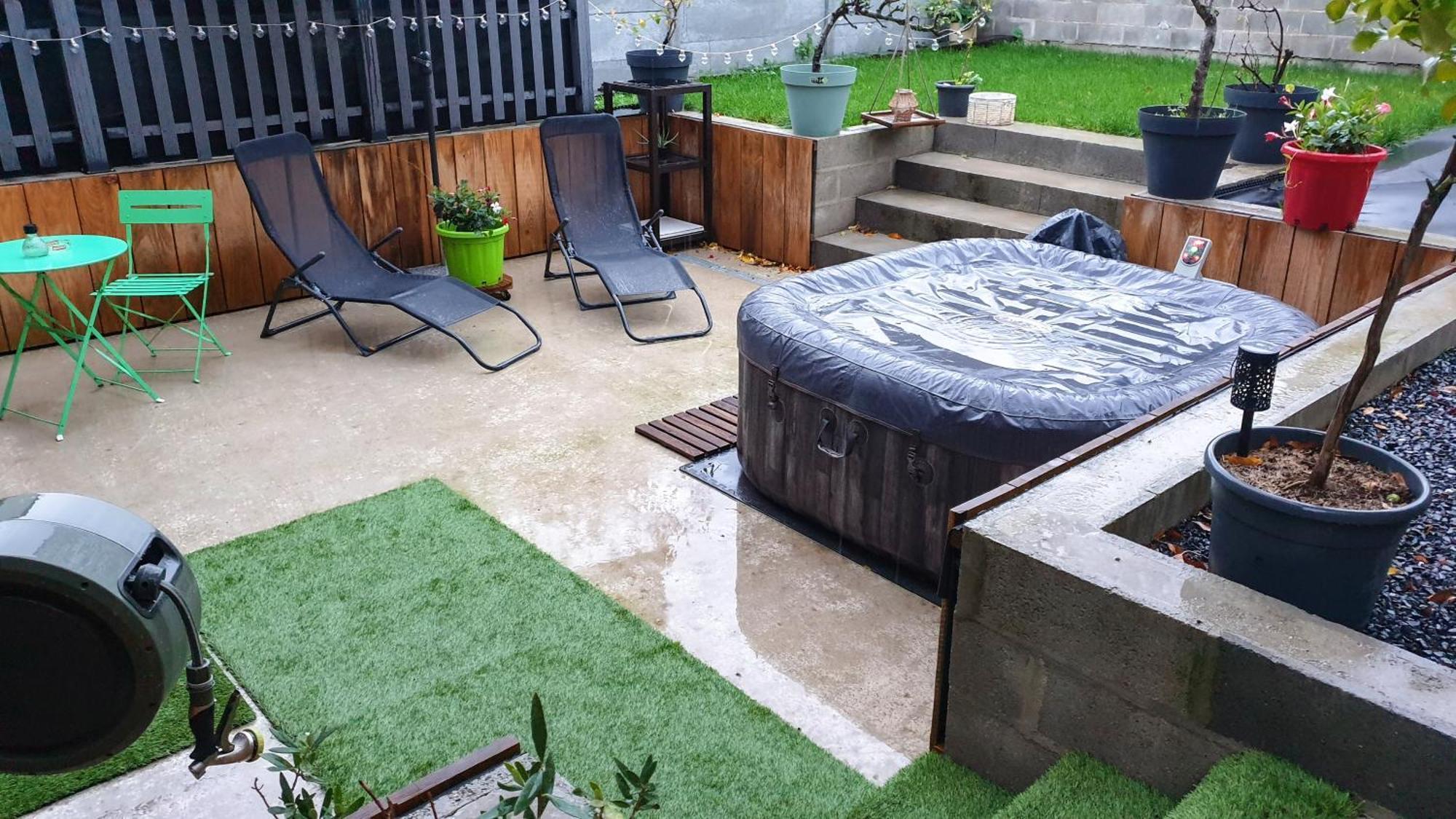 Gary Suite - Studio Cosy, Spa Et Jardin Privatif A 4 Min De Cambrai Awoingt Eksteriør bilde