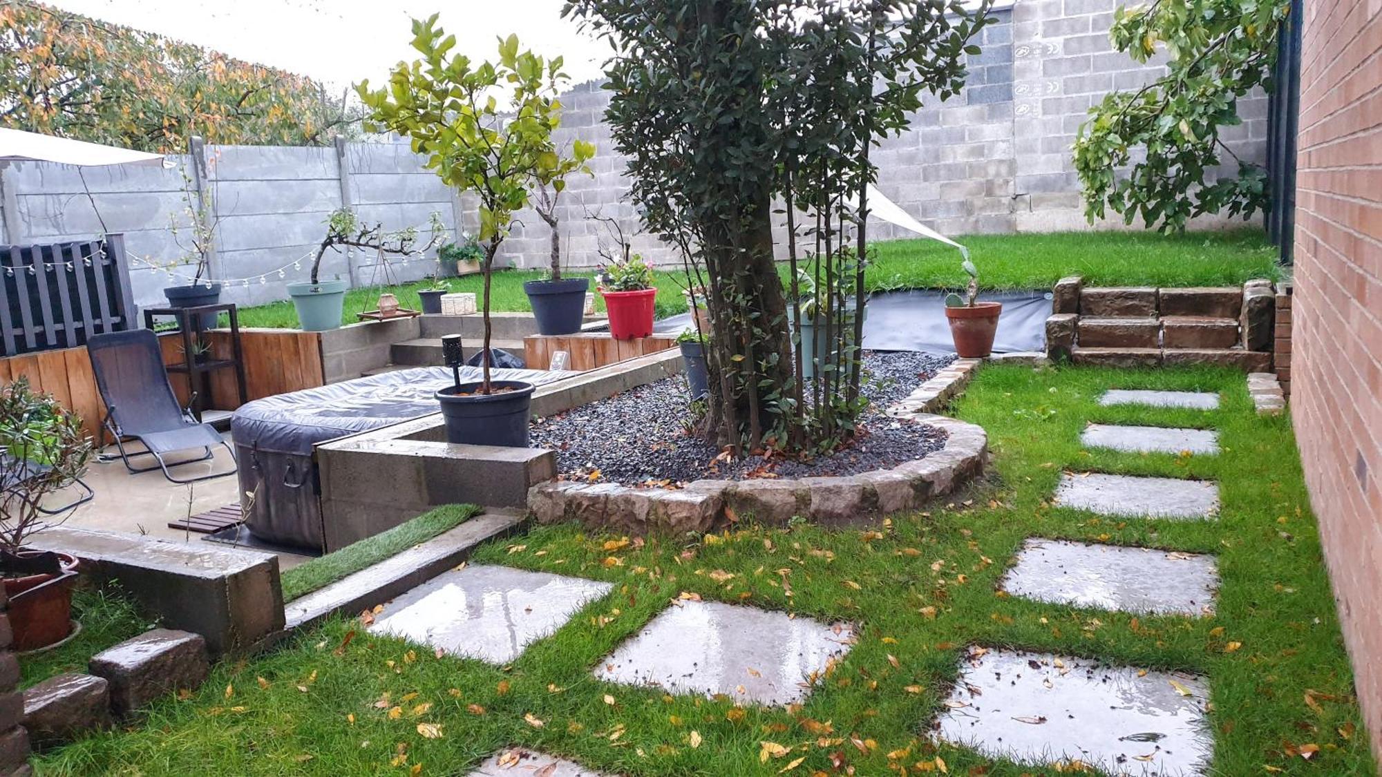 Gary Suite - Studio Cosy, Spa Et Jardin Privatif A 4 Min De Cambrai Awoingt Eksteriør bilde