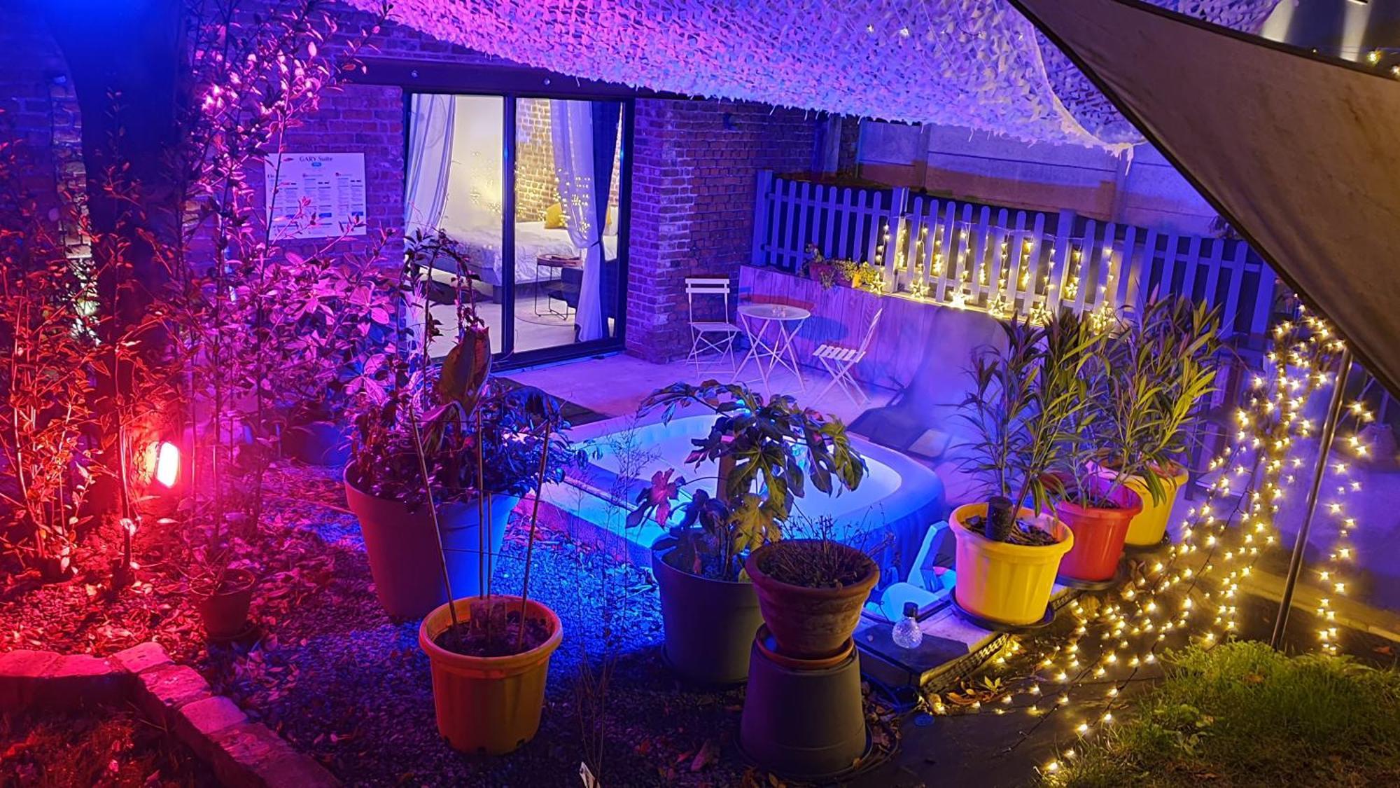 Gary Suite - Studio Cosy, Spa Et Jardin Privatif A 4 Min De Cambrai Awoingt Eksteriør bilde