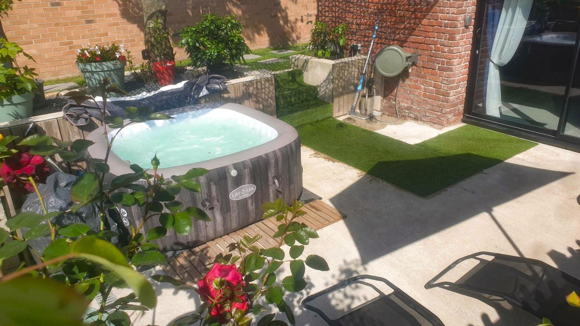 Gary Suite - Studio Cosy, Spa Et Jardin Privatif A 4 Min De Cambrai Awoingt Eksteriør bilde